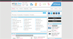 Desktop Screenshot of ebiz.ba