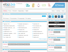 Tablet Screenshot of ebiz.ba